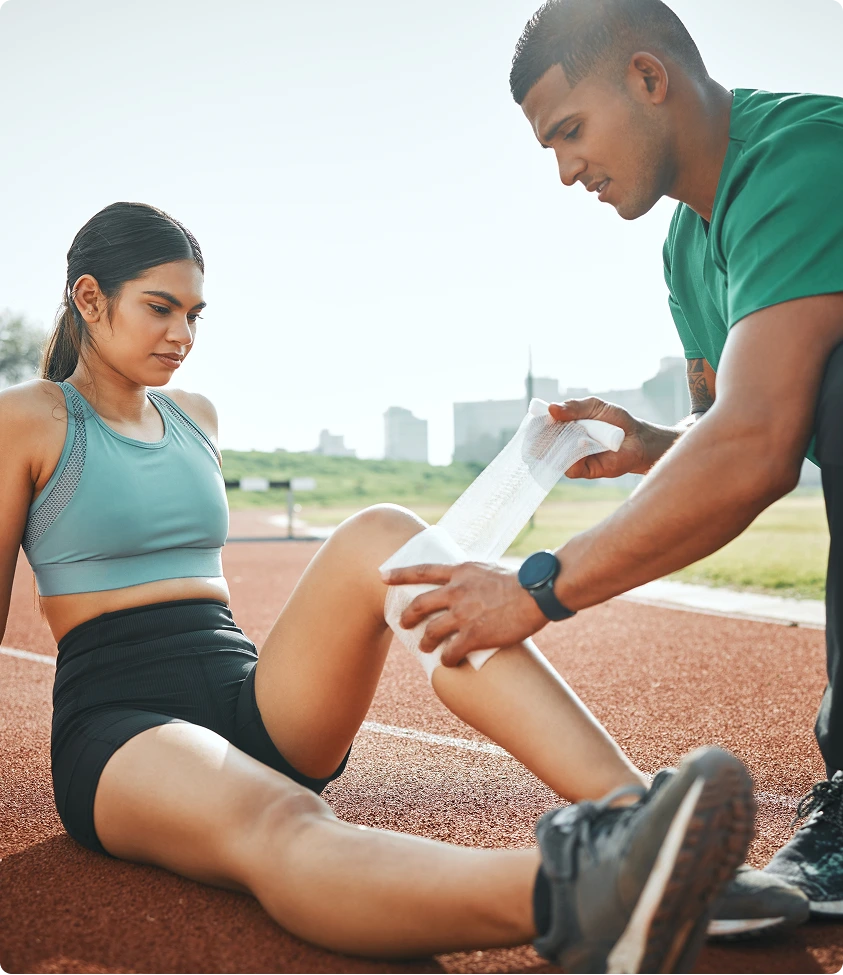 Sports Injuries Care in Boca Raton, Florida Banner